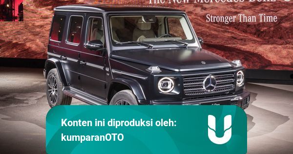 MercedesBenz GClass Sabet Bintang 5 Euro NCAP